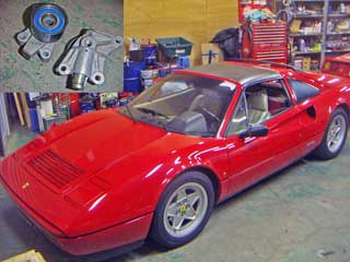 Ferrariフェラーリ 328 GTS 納車整備 02 タイミングベルト編 詳細ページへ